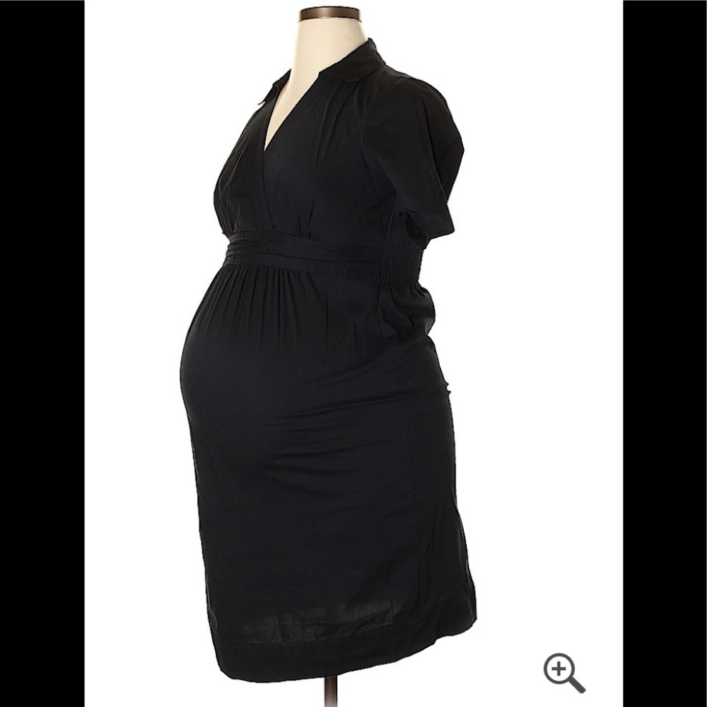 Maternity short sleeve dress